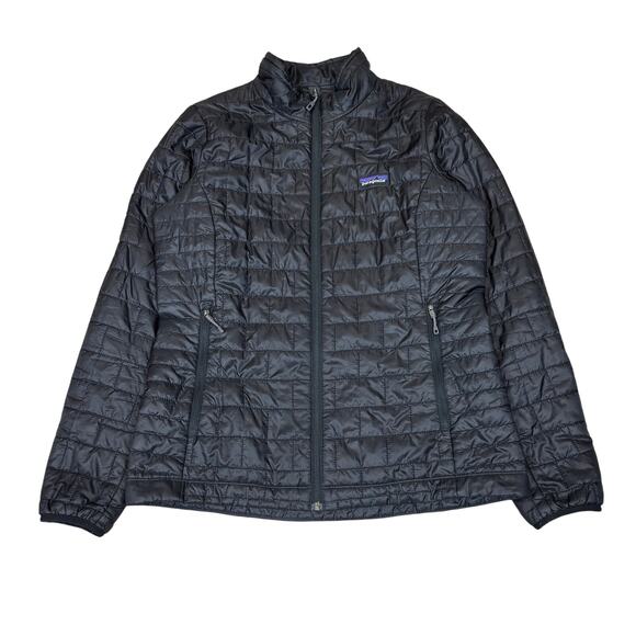 Patagonia Nano Puff Insulated Quilted Puffer Jacket Women's Large Granola - Picture 1 of 11